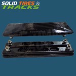 400mm Bolt-On Rubber Pad 135mm Pitch- Heavy Duty