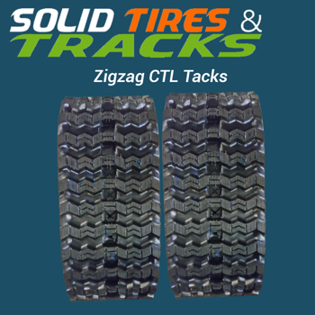 320x86x54 CTL Rubber Track-Zig Zag